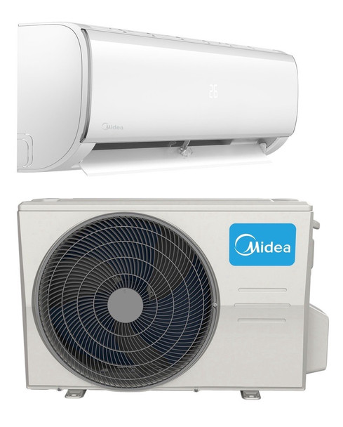 AIR CONDITIONER MIDEA 18000BTU 220V REGULAR SPLIT MSAF-18CN1EB + MOX2-18CN1EB XTREME ON OFF SERIES