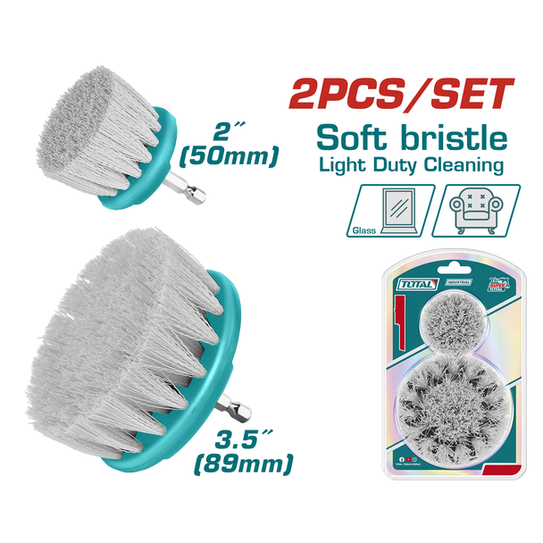 SOFT BRISTLE BRUSH SET 2PC TACS3235