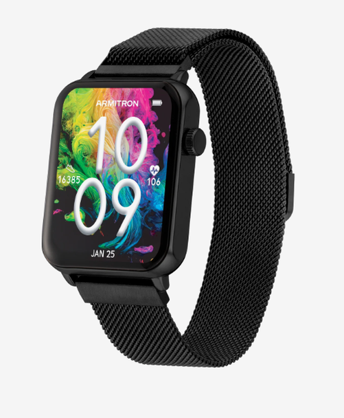 Watch Armitron Connect Matrix Smartwatch Health & Fitness Tracker1013BKBK