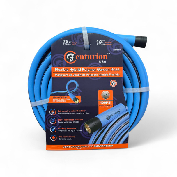 HOSE 1/2" X 75' CENTURION FLEXIBLE HYBRID POLYMER HBH1275