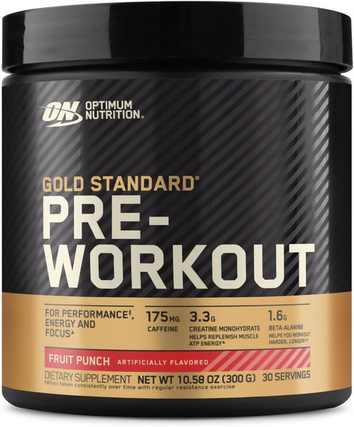 Supplement Pre-Workout Optimum Nutrition Gold Standard 10.5oz