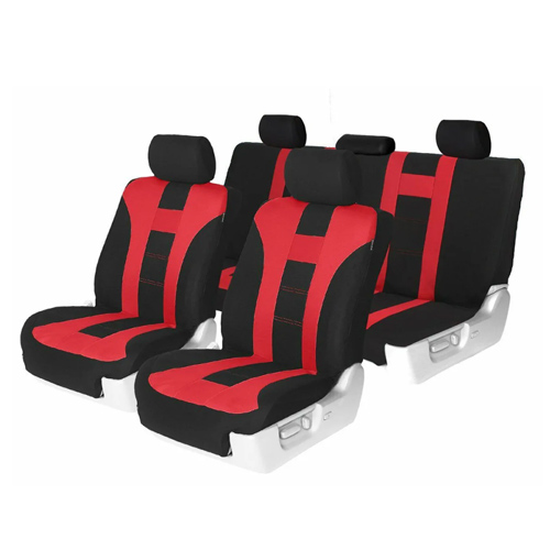 CAR SEAT COVER UNIVERSAL CRAFTEK GUC-SC102R 11PCS RED