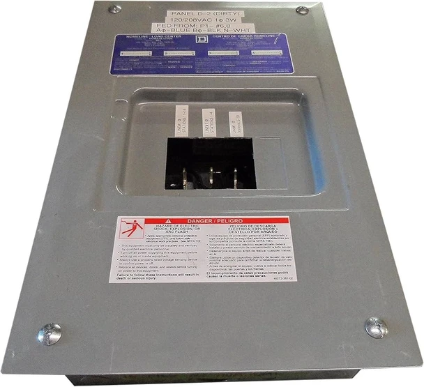 BREAKER PANEL 4 X 8 125AMPS HOMELINE SQUARE D HOM48L125GC