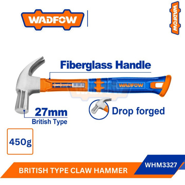 HAMMER CLAW 8oz WADFOW WHM3327 	450g