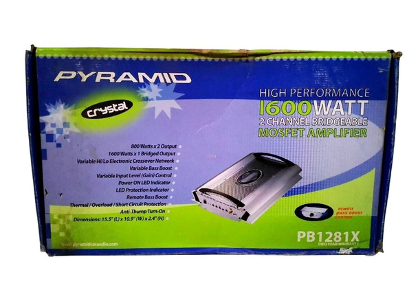 AMPLIFIER CAR PYRAMID PB1281X 1600W