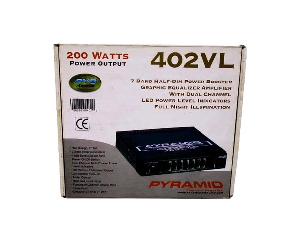 EQUALIZER CAR PYRAMID 402VL