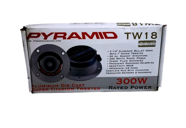 TWEETER PYRAMID TW-18 300 WATTS