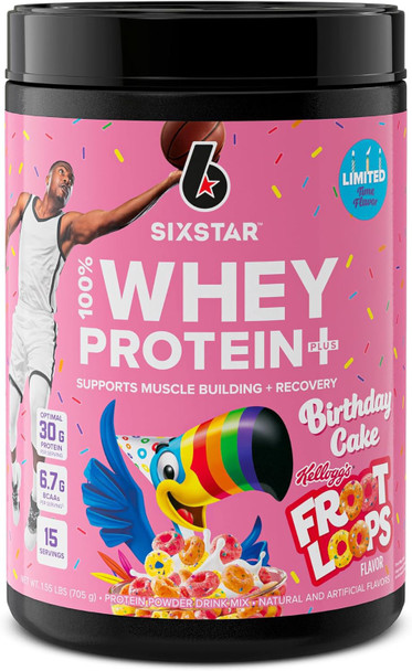 Supplement Whey Protein Sixstar Fruit Loops Birthday Cake 1.5lb