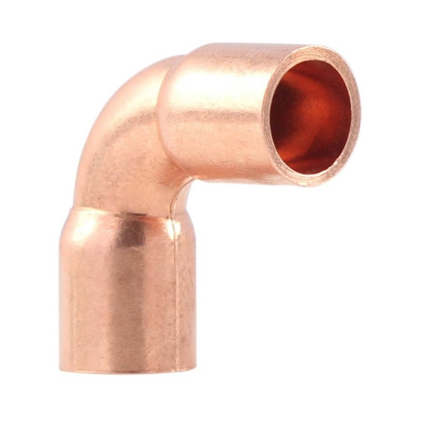 COPPER KNEE ELBOW 5/8" 90 DEGREE SHORT WITH CXC EVERWELL 107C-58