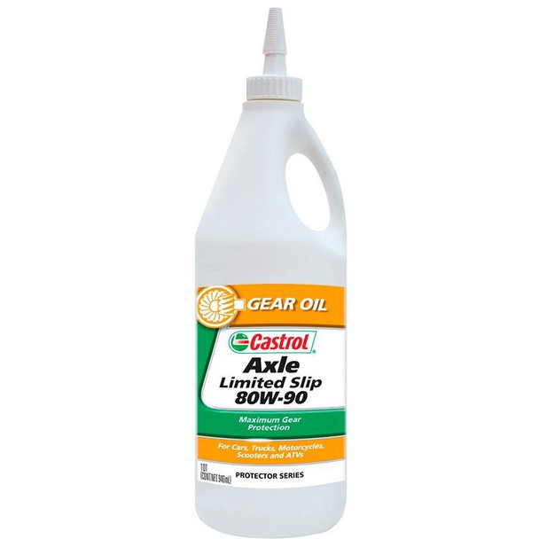 OIL CASTROL AXLE LIMITED SLIP SAE 80W-90 GEAR OIL 1 QTS