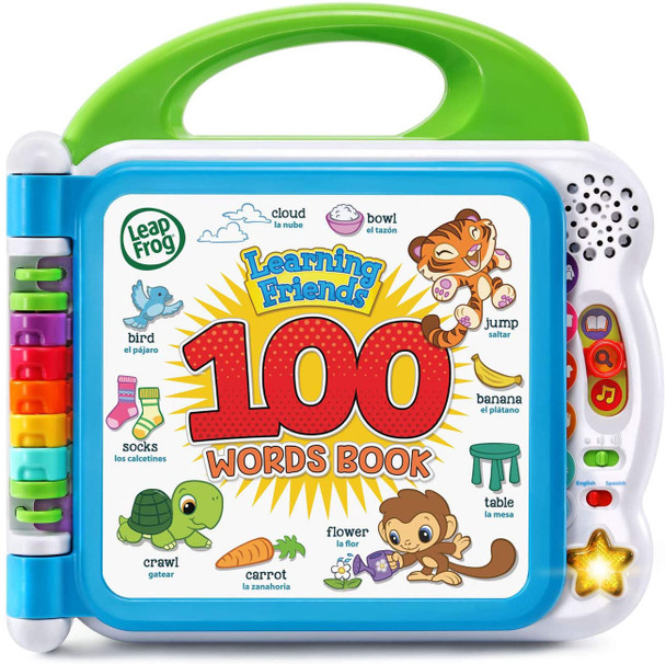 Toy LeapFrog Learning Friends 100 Words Book Green 80-601540