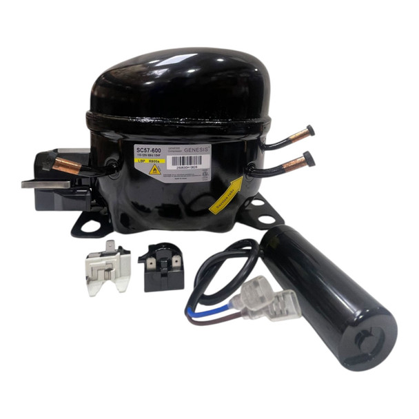 FRIDGE COMPRESSOR GENESIS SC57-600 1/5 HP 110V R600A