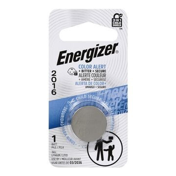 BATTERY ENERGIZER CR2016 BP-1 LITHIUM 3V