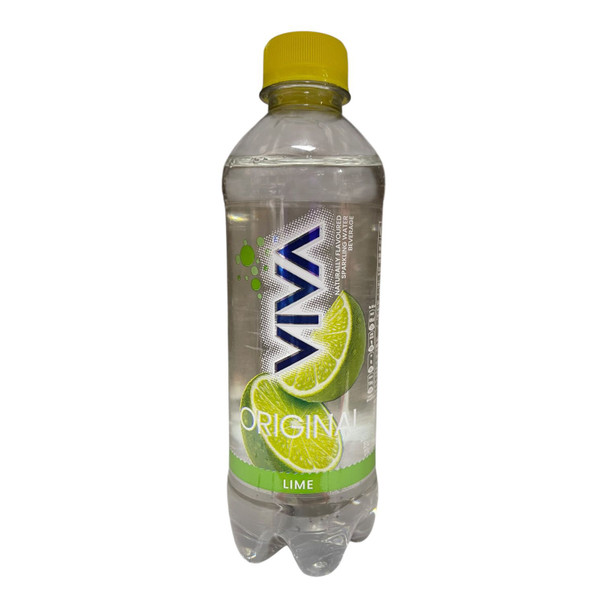 VIVA ORIGINAL LIME SPARKLING WATER 355ml 12fl oz