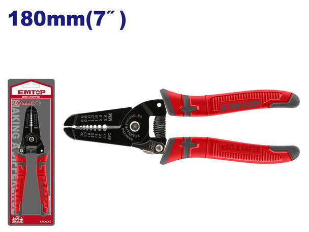 WIRE STRIPPER EMTOP EMPL5607 180MM