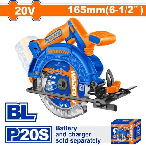 SAW CIRCULAR WADFOW WLWP5520 20V LITHIUM ION