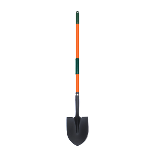 SPADE ROUND MOUTH PATLLOS FIBERGLASS LONG HANDLE 58" PT84014