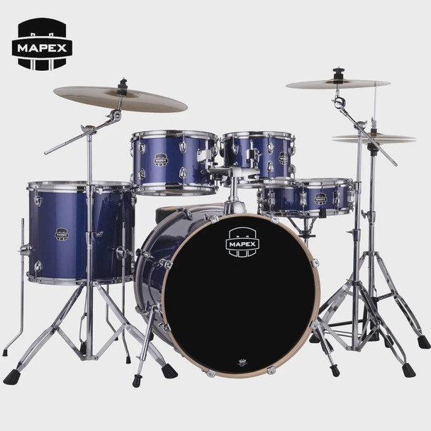 DRUM SET MAPEX VE5295FTCVI VENUS SHELL 5PCS BLUE SKY SPARKLE 2 BOX