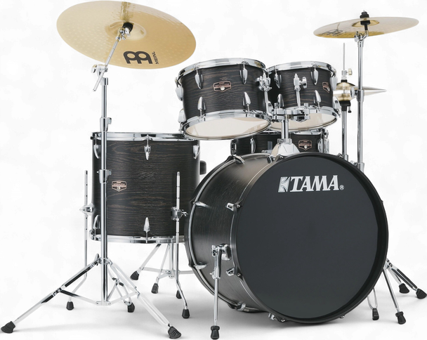 DRUM SET TAMA IE52CBOW IMPERIAL STAR SHELL 5PCS BLACK OAK WRAP