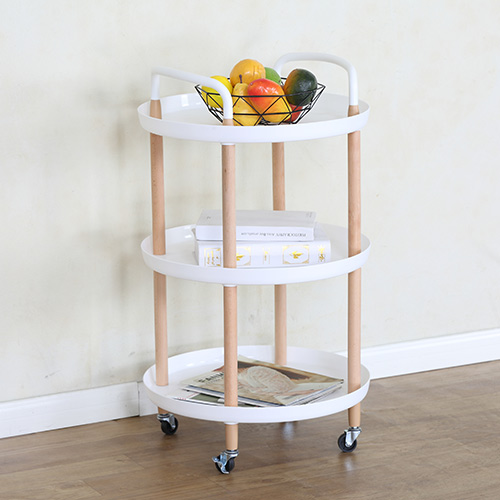 TROLLEY 3 TIER PLASTIC 19" X 32.3" MUTBERG HAS-SHZWY-03M
