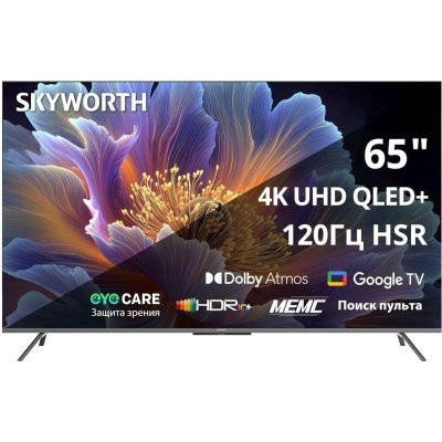 TELEVISION SKYWORTH 65" 65Q66H GOOGLE TV ANDROID SMART LED