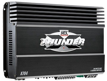 AMP. CAR MTX X704 4CH XTHUNDER