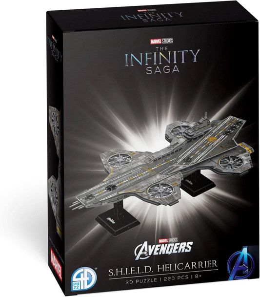 Puzzle 4D Build Marvel Studios Avengers Helicarrier 220pcs