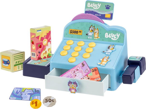 Toy Bluey Cash Register Playset