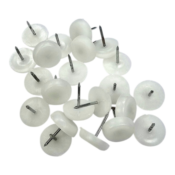CHAIR FERRULES 3/4" PLASTIC WITH NAIL EACH