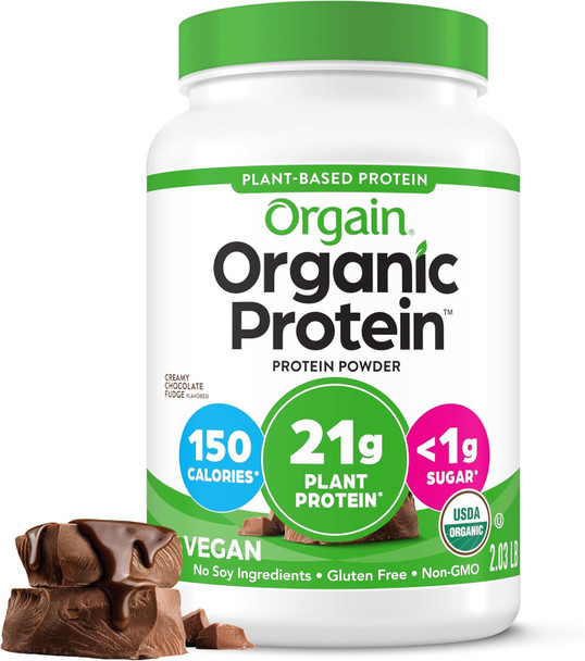 Supplement Orgain Protein Powder Chocolate Vegan 2.03lb