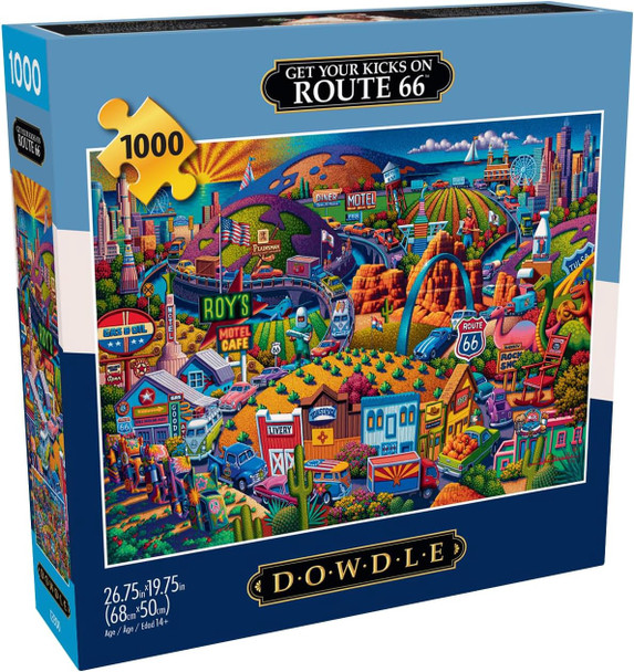 Puzzle Jigsaw Buffalo Games Route 66 1000pc