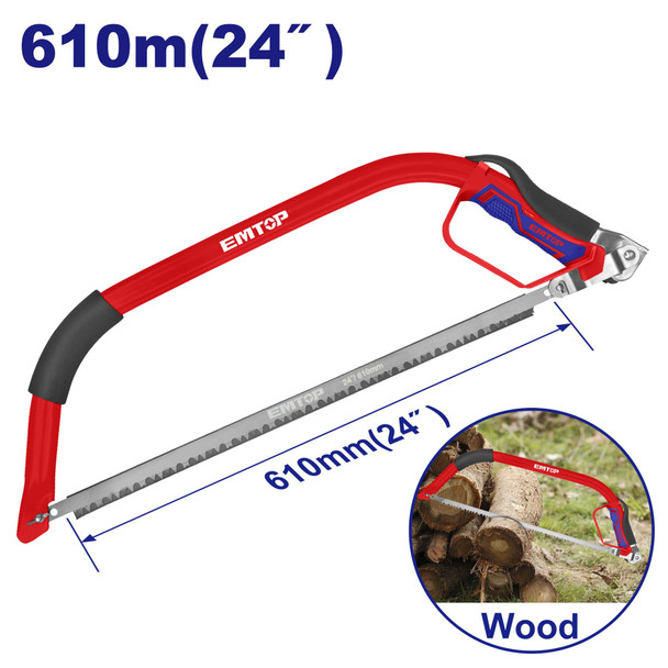 BOW SAW 24" EMTOP EHFE5024