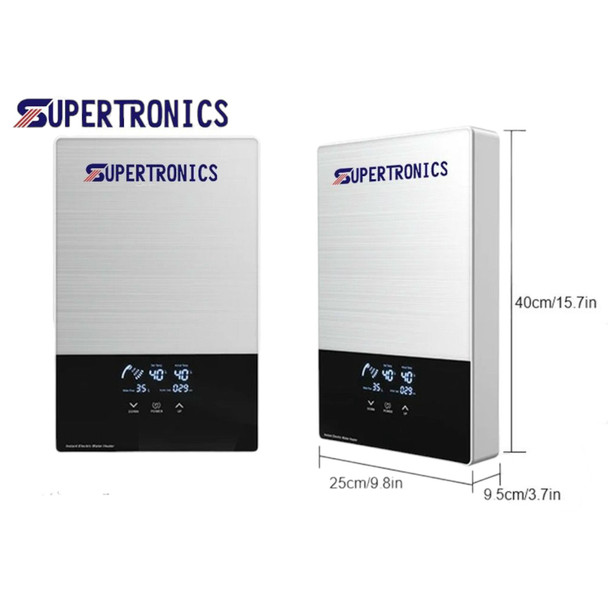 WATER HEATER ELECTRIC SUPERTRONICS HY-80 8KW 220V HOT WATER SHOWER
