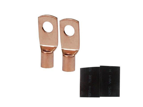 SPADE CLIP 0G #10 RING TERMINAL IS-PTRC-0-10 PIPEMAN'S 2PCS PACK