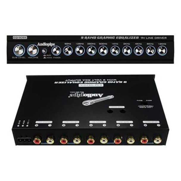 EQUALIZER CAR AUDIO PIPE EQ-909X