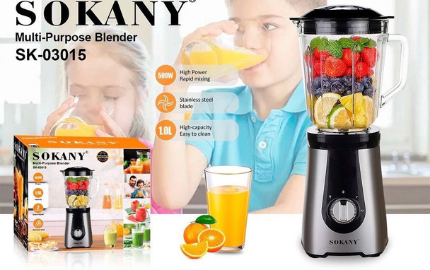 HAND BLENDER SOKANY SK-03015-110V JUICER MULTI-PURPOSE