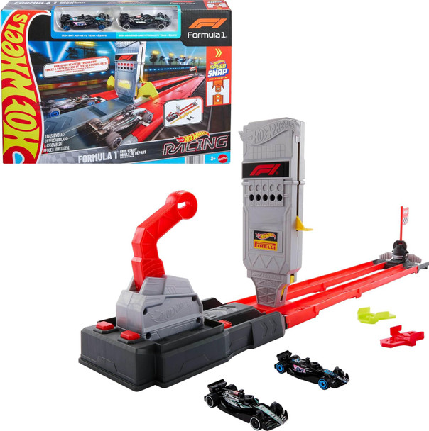 Toy Hot Wheels Racing Formula 1 Car Track Set
