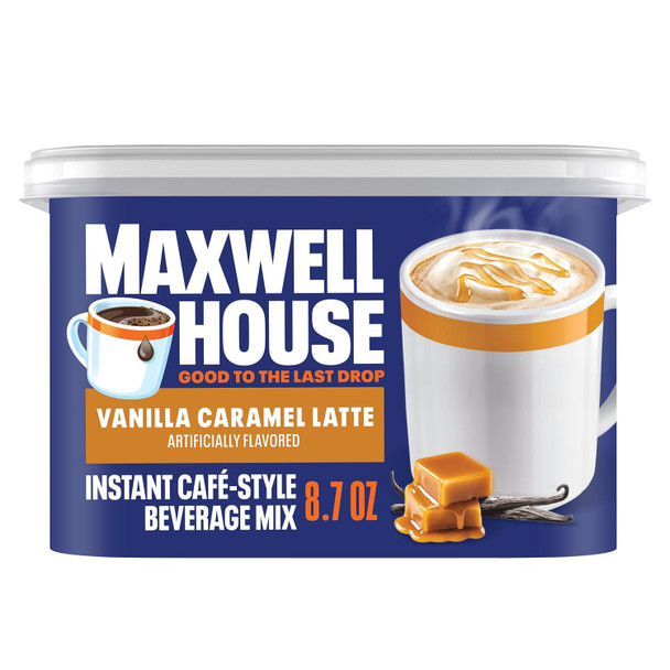 Coffee Maxwell House Instant Cafe-Style Beverage Mix 8.7oz