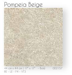 TILE CERAMIC 17X17 POMPEIA BEIGE 44X44