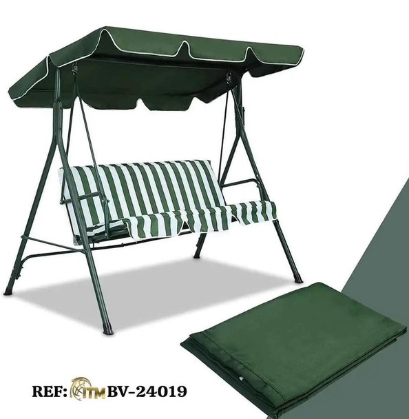 SWING GREEN 3-SEATER BV-24019
