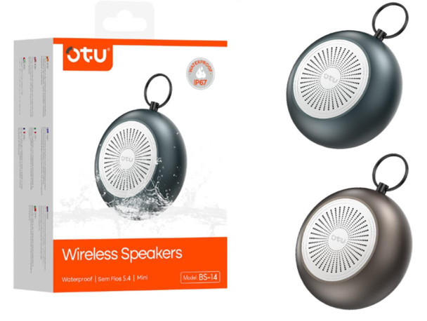 MUSIC BOX BLUETOOTH OTU BS-14 WIRELESS SPEAKER PORTABLE