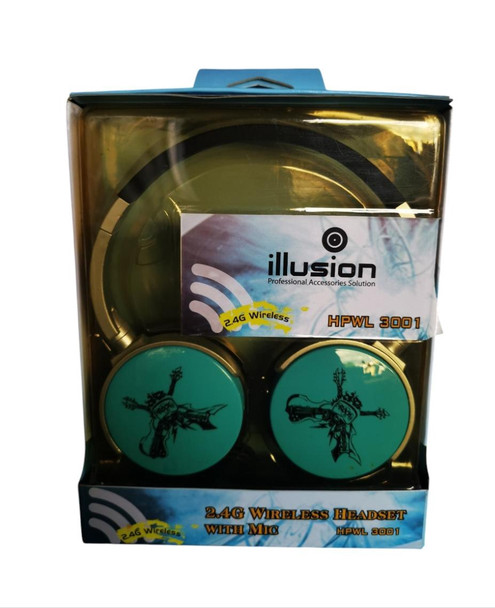 COMP. HEADPHONE HPWL-3001 ILLUSION WIRELESS