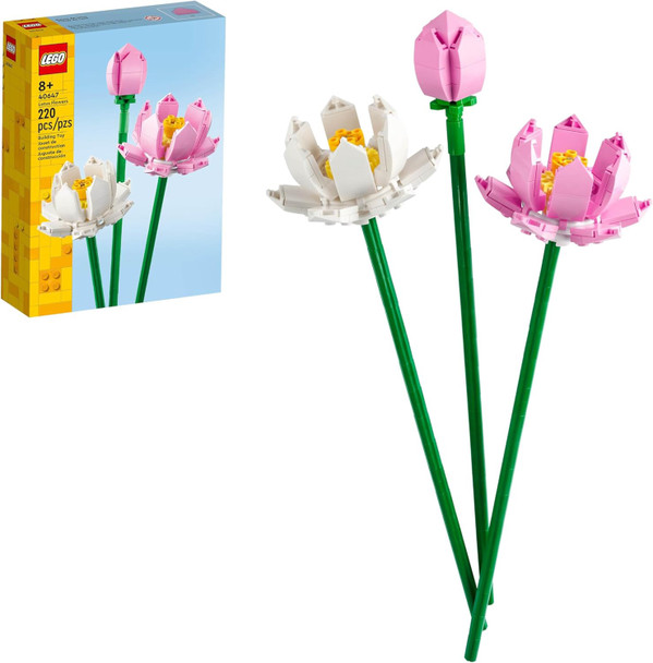Toy Lego Lotus Flower 220pcs 40647