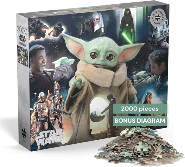 Puzzle Jigsaw Buffalo Games Star Wars Grogu’s Journey 2000pcs