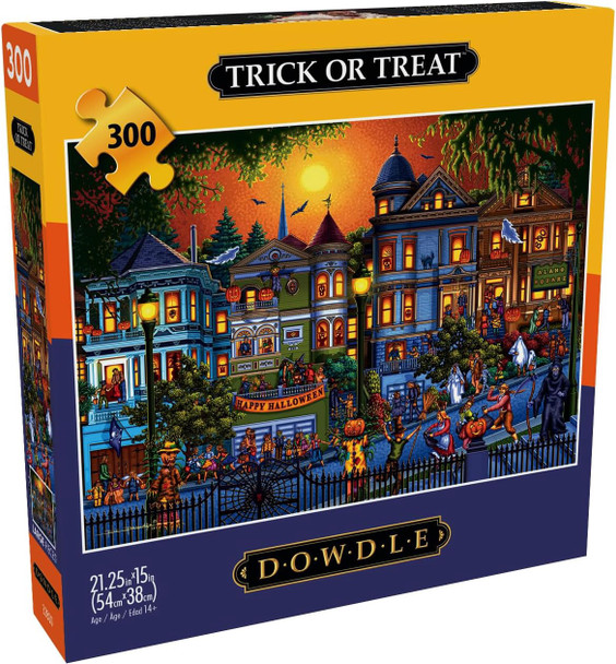Puzzle Jigsaw Buffalo Games Dowdle Trick or Treat 300pcs