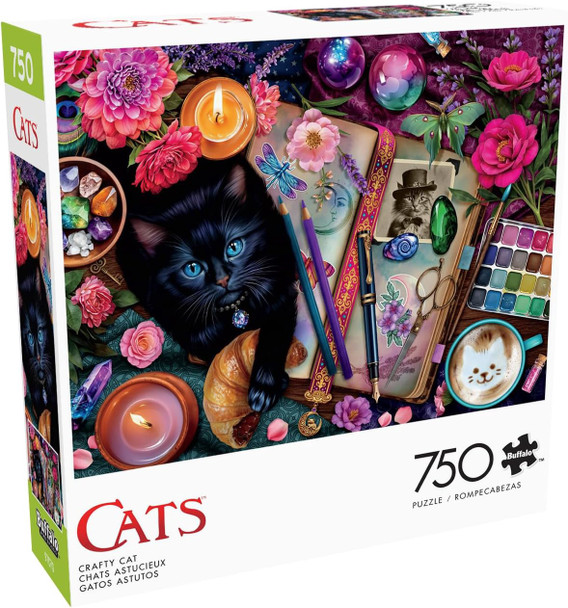 Puzzle Jigsaw Buffalo Games Crafty Cats 750pcs