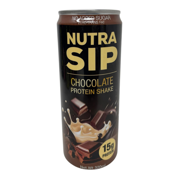 NUTRA SIP CHOCOLATE PROTEIN SHAKE 320ML 15G