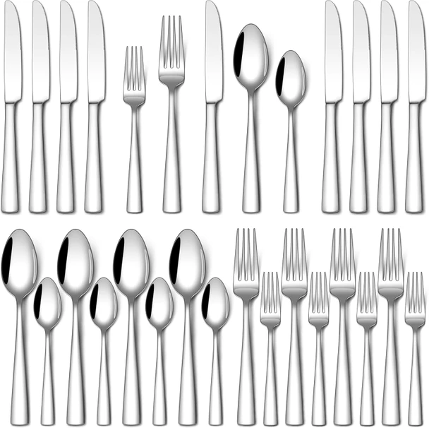 Cutlery Set Stapava Stainless Steel 20pcs Mirror Finish Utensil