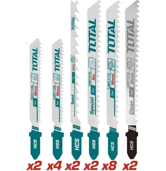 BLADE JIG SAW 20PCS TOTAL TAC2001