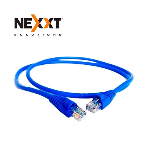 COMPUTER CABLE CAT 5E WITH END 10' BLUE NEXXT AB360NXT24